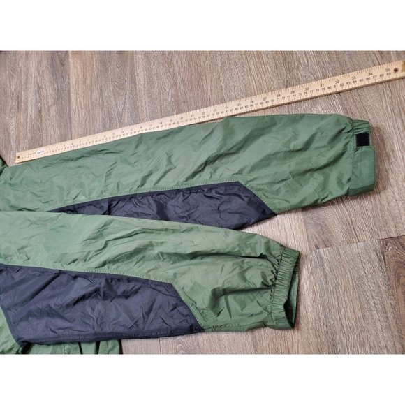 Guide Series Waterproof Men's 2XL Green Jacket Raincoat Vented Hood Zip Pockets - Picture 8 of 11